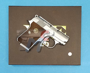 WE CT25 Gas Blow Back Pistol (Silver) - Click Image to Close